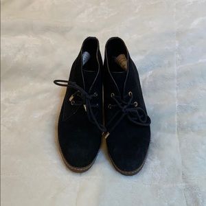 Tory Burch Black Hilary Suede Bootie